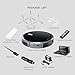 Robot Vacuum Cleaner, Oregon Scientific Strong Suction Robot Cleaner with Drop-Sensing System and Self-Charging Function for Carpet and Hard Floor (1400Pa)