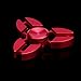 Hot Sale! AMA(TM) Hands Spinner Tri-Spinner Fidgets Fingertip Bearing Toy EDC Focus Gyro Toy (Red)