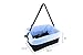 Blue Dog Booster Seat - Washable, Adjustable, Collapsible Pet Travel Carrier Bed - Safety Seat Belt Tether for Small Dogs, Puppies, and Pets up to 18 lbs
