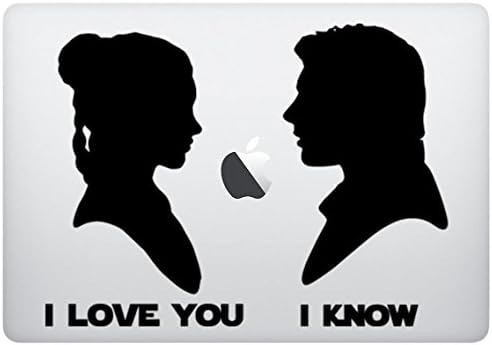 Sticker decal with movie characters couple design, Computer Sticker, Laptop Sticker, Macbook Sticker, Ipad Sticker, Computer Decal, Laptop Decal, Ipad Decal. Cool Accessories for Laptop, Macbook.