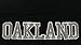 Classic Cuff Beanie Hat Black Cuffed Football Winter Skully Hat Knit Toque Cap (Oakland)