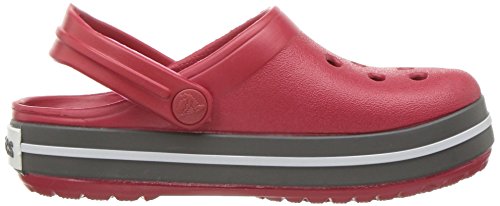 Crocs Kids' Crocband Clog , Pepper/Graphite, 3 Little Kid