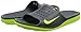 NIKE MENS MENS SOLARSOFT SLIDE DARK GREY VOLT VOLT SIZE 12