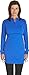 Coolibar UPF 50+ Women's Ruche Swim Shirt - Sun Protective,Baja Blue,X-Large