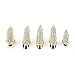 Ewandastore 10Pcs False Nails Punk Talon Claw Paw Finger Ring Knuckle Bend Finger Claw Ring(Gold)