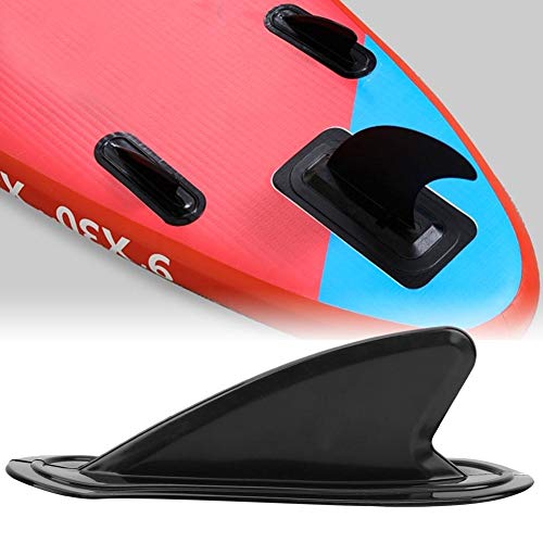 image for Jacksking Kayak Fin, Durable PVC Skeg Tracking Fin Integral Surfboard 