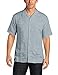 Cubavera Men's Short Sleeve Traditional Guayabera Shirt