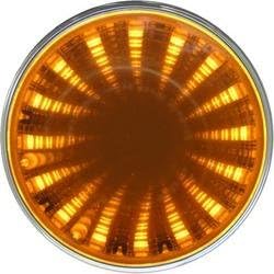 2 Inch LED Tunnel Light with 3D Illusion-- Amber