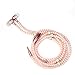 Hunputa Fashion 3.5mm In ear Stereo Magnetic Ear Bud Pearl Necklace Headphone Headset Super Bass Music Earphone Earbuds for Womens Gift (Pink)