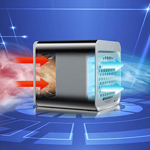 YUBINK Mini Air Cooler USB Water Cooled Electric Fan Household Portable