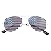 grinderPUNCH® KIDS Children's American Flag Aviator Sunglasses