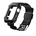 Compatible Apple Watch Band 3 case 42mm ,baozai Rugged Protective Case with Strap Bands for Apple Watch 42mm Series 3 Series 2 Series 1
