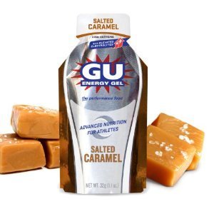 GU Energy Gel - Salted Caramel (6 x 1.1oz Packs)