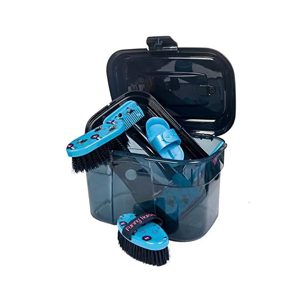 HKM 4057052188749 - Set di pulizia -Funny Horses-6500, colore: Blu