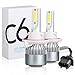H13 9008 LED Headlight Beam Light Bulbs, 2pcs 6500K CREE LED Conversion Kit - 7200LM 72W Cool White Headlights Replacement