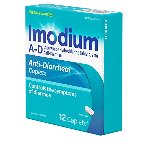 4 Imodium+Diarrhea+Caplets+Loperamide+Hydrochloride
