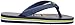Havaianas Kid's Brazil Logo Flip Flop Sandal, Navy Blue, 2 M US Little Kid