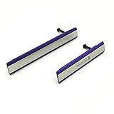 BisLinks Silver Purple Dust Caps Micro SD USB Sim