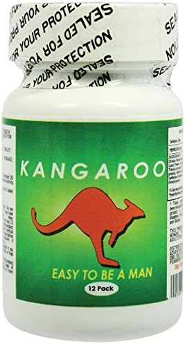 KangarooFor Him 12 Count Bottle. Stronger, Harder Erection. Last Longer Male Supplement.