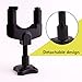 UGY Guitar Lock Rack Hook Holder Wall Mount Bracket Home Studio Display Fits All Size Guitar, Acoustic, Bass, Mandolin, Banjo Easy Installation Compact plastic black