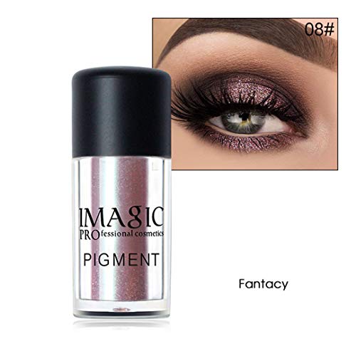 Eyeshadow Palette Fashion Shining Metals Powder Shimmer Eye Shadow Pigments Makeup Easy To Wear 8