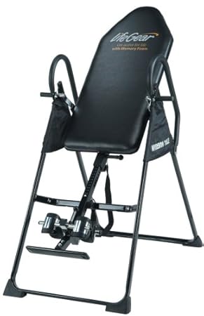 Lifegear Inversion Table Memory Foam Backrest 75165