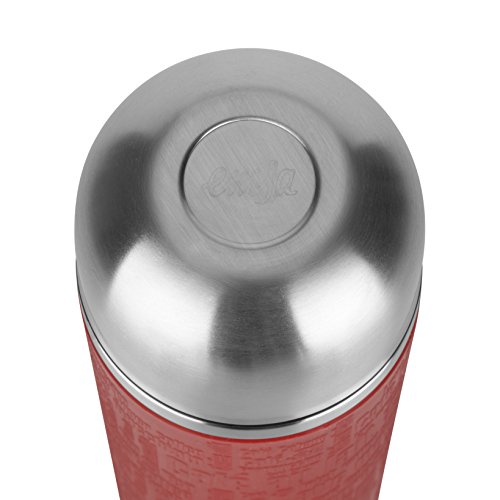 Emsa 515715 Senator Manschette Isolierflasche, Mobil genieÃen, 1,0 L, Safe Loc Verschluss, rot – Bild 4