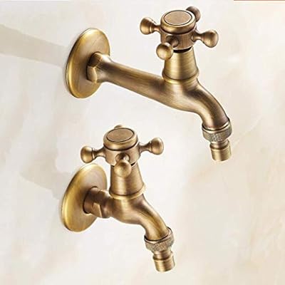 Mihaojianbing Traditional Antique Brass Wall Mounted Bathroom