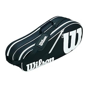 Wilson Classic Red/White 6 Racket Bag Holdall