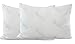 Ultimate Essence Of Bamboo Pillow - Poly Fiber with Premium Bamboo Derived Rayon / Poly Cover-Queen 2-Pack Filled in the USA - Hypoallergenic Pillow-Best Pillow for Stomach, Back, and Side Sleepers