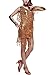20's Great Gatsby Themed Halloween Party Stage Bar Costumes Dresses Adult Gold