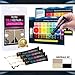 MagicEzy Tile Repair Kit: Porcelain Repair Kit - Ceramic Tile Repair Kit - Mix and Match Colors - Acrylic, Stone, Fiberglass - Wall Touch Up (Neutrals Kit)