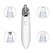 PowMax Blackhead Remover,Rechargeable Electronic Acne Remover Facial Pore Cleaner Utilizes Pore Vacuum Extraction-White