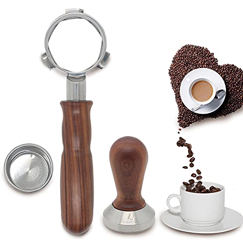 54mm Bottomless Portafilter & Tamper 2 in 1 Set Compatible with