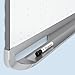 Quartet Magnetic Whiteboard, White Board, Dry Erase Board, 8' x 4', Silver Aluminum Frame, Prestige 2 Total Erase (TEM548A)