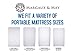 Waterproof Mini Crib Mattress Protector Pad from Ultra Soft Bamboo Rayon by Margaux & May - Fits Pack N Play, Dream on Me, Playard & Foldable Mattresses. Dryer Safe, Quiet, Breathable 27 x 39 inches