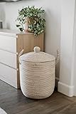 Jolie Market Paris Wicker Laundry Hamper Medium
