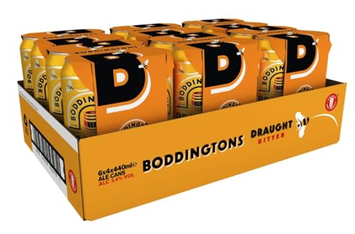 Boddingtons Draught Bitter Beer, 24 x 440ml cans (£13.94 S&S)