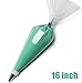 SveBake Pastry Bag 100 Pieces 16 Inch [Extra Thick] Disposable Icing Piping Bags Cake Cupcake Cookie Decorating Bags for Professional Baker & Baking Lover