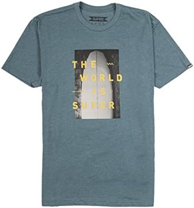 SUPERbrand Gee T-Shirt cotton/poly blend tee w/hand screen print on chest