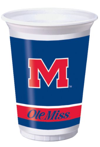 UPC 073525954769, Creative Converting University of Mississippi Rebels Printed 20 Oz. Plastic Cups (8 Count)