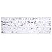 MOSISO Keyboard Cover Compatible Newest MacBook Pro with Touch Bar 13 Inch and 15 Inch (A1989 / A1706, A1990 / A1707) 2018 2016 2017 Release with Touch ID, White Marble