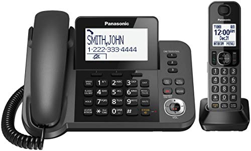 Panasonic KXTGF350M Dect_6.0 2-Handset Landline Telephone