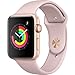 Apple Watch Series 3 42mm Smartwatch (GPS Only, Gold Aluminum Case, Pink Sand Sport Band)