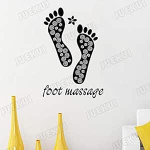 57x82 cm pie masaje letras cotizaciones extraíbles pegatinas de pared