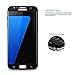 Black - [2 Pack] Samsung Galaxy S7 Screen Protector, Linboll - Full Screen Coverage, 9H Hardness, Anti-Scratch, HD Ultra-clear, Bubble Free,Tempered Glass Screen Protectors For Galaxy S7