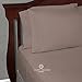 Cosy House Collection Everyday 1500 Series Bed Sheet Set - Ultra Soft & Cool Hotel Bedding - Deep Pocket - Wrinkle, Stain and Fade Resistant - 4 Piece Set (Queen, Taupe)