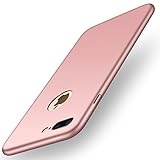 GerTong iPhone 7 Plus/8 Plus Case Ultra Thin Matte Texture Hard Plastic PC Phone Cover Silky Smooth Touch Surface Full Body Protective Case for iPhone 7 Plus/8 Plus (Rose Gold)