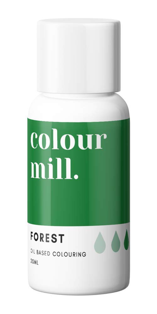 Colour Mill Oil-Based Food Coloring, 20 Milliliters Forest