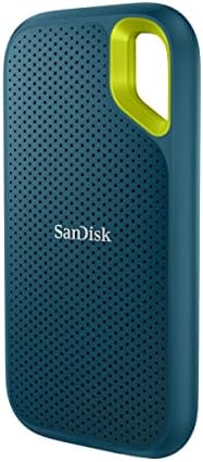 2TB Extreme SSD portátil, USB-C, Memoria de estado sólido NVMe externa, hasta 1050 MB/s, Clasificación IP65 de resistencia al agua y al polvo - Monterey